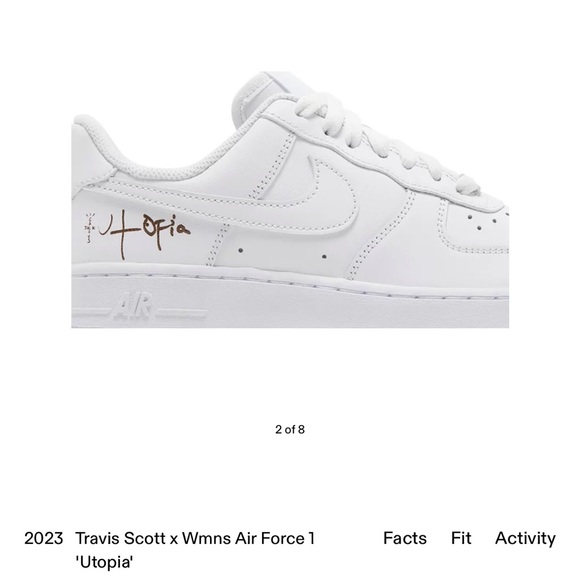 2023 Travis Scott x Wmns Air Force 1 'Utopia' - Picture 5 of 6